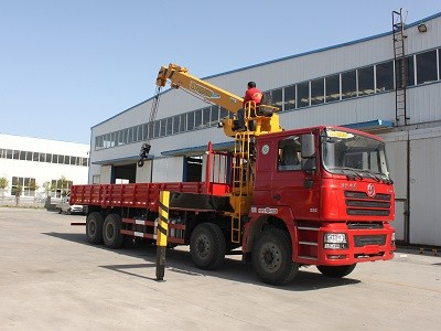 帕菲特12噸陜汽德龍F3000前四后八隨車吊